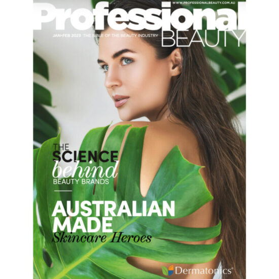 Skin Show Magazine Professional Beauty Magazine Cover Feature - Feb 2023 - Dermatonics ...