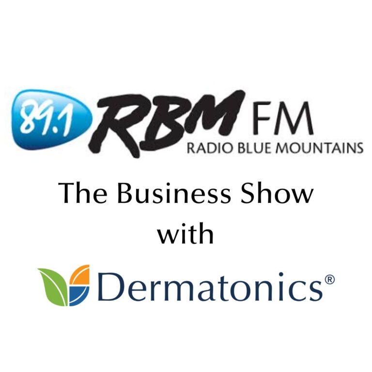 Radio Blue Mountains The Business Show with Dermatonics